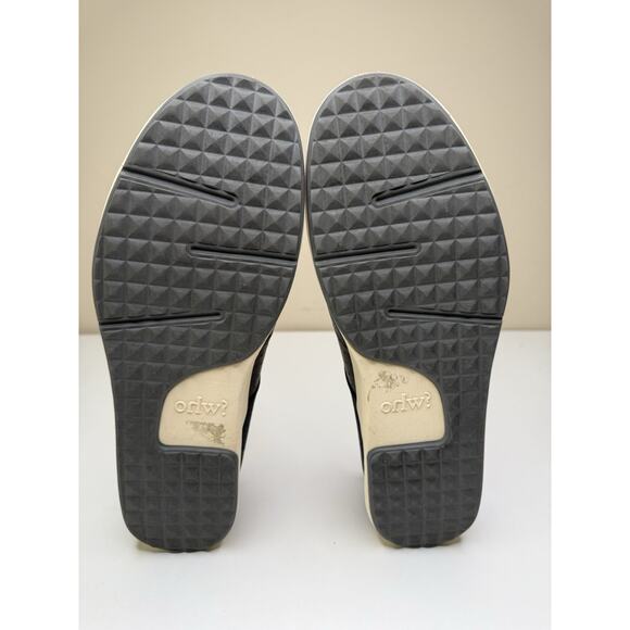 OHW? Owns The Factory Who? Oxford Mens 10 Gray Multi Leather Brogue Comfort Shoe - Picture 8 of 10